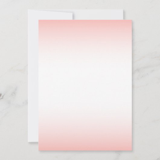 かわいい幽霊小さなブハロウィーン赤ちゃんシャワー 招待状 (裏面)