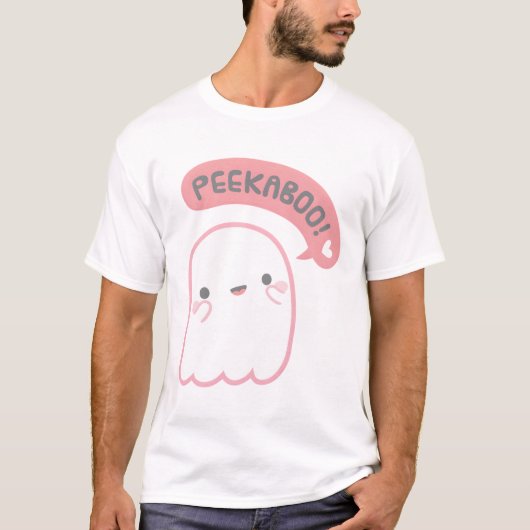 かわいい幽霊遊ペケボー Tシャツ (正面)