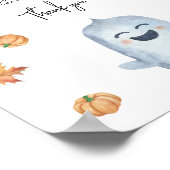 かわいい幽霊 – おむつラッフルゲーム ポスター (角)