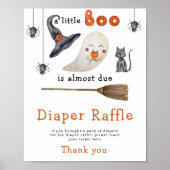 かわいい幽霊 – おむつラッフルゲーム ポスター (正面)