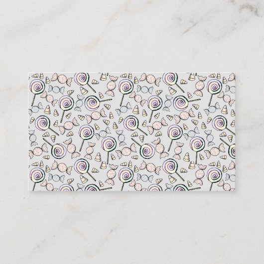 かわいい幽霊、こうもり&スパイダーハロウィーン赤ちゃんシャワー エンクロージャーカード (裏面)