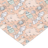 かわいい幽霊、こうもり&スパイダーハロウィーン赤ちゃんシャワー テーブルクロス (アングル)