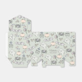 かわいい幽霊、こうもり&スパイダーハロウィーン フェイバーボックス (折り畳みなし)