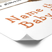 かわいい幽霊 – そのベビー食べ物の名前 ポスター (角)