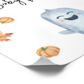 かわいい幽霊 – そのベビー食べ物の名前 ポスター (角)