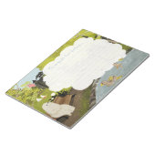 かわいい幽霊 – アヒル池の夏 ノートパッド (アングル)