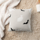 かわいい幽霊 クッション (ブランケット)