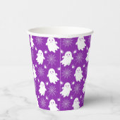 かわいい幽霊 | クモ | スパイダーウェブハロウィーン 紙コップ (右)