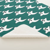 かわいい幽霊 シェルパブランケット (3/4)