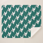 かわいい幽霊 シェルパブランケット (正面(横))