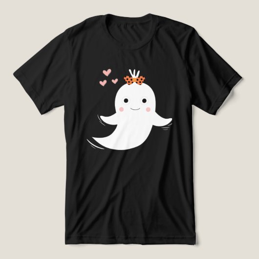 かわいい幽霊 トライブレンドTシャツ (デザイン正面)