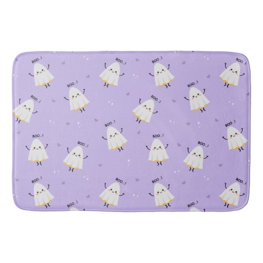 かわいい幽霊 バスマット (正面)
