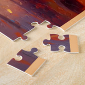 かわいい幽霊、パーティーに急いで ジグソーパズル (側面)