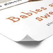 かわいい幽霊-ベビーは甘い ポスター (角)