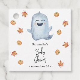 かわいい幽霊 – ベビーシャワー フェイバータグ