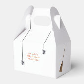 かわいい幽霊 – ベビーシャワー フェイバーボックス (裏面サイド)