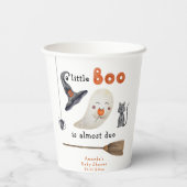 かわいい幽霊 – ベビーシャワー 紙コップ (裏面)