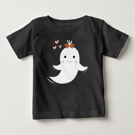 かわいい幽霊 ベビーTシャツ (正面)