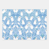 かわいい幽霊 ラッピングペーパーシート (正面2)