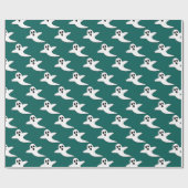 かわいい幽霊 ラッピングペーパー (フラット)