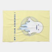 かわいい幽霊 – 私は誰がギフトか覚えている キッチンタオル (横)