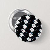 かわいい幽霊 缶バッジ (正面&裏面)