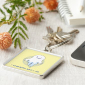 かわいい幽霊 – 自分を覚えている キーホルダー (側面)