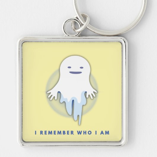 かわいい幽霊 – 自分を覚えている キーホルダー (正面)