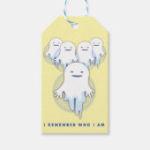 かわいい幽霊 – 自分を覚えている ギフトタグ (正面)