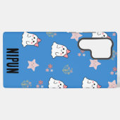 かわいい幽霊 SAMSUNG GALAXYケース (裏面横)