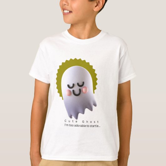 かわいい幽霊 Tシャツ (正面)