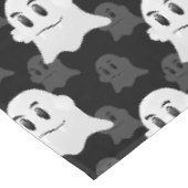 かわいい幽霊BLOBデザイン テーブルクロス (アングル)