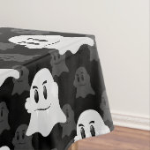 かわいい幽霊BLOBデザイン テーブルクロス (インサイチュ)