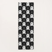 かわいい幽霊BLOBデザイン ヨガマット (裏面)