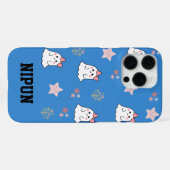 かわいい幽霊iPhone / iPadケース iPhoneケース (裏面横)