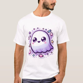 かわいい幽霊Tシャツキュートパステルハロウィンティー Tシャツ