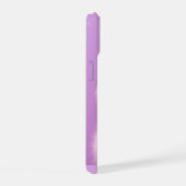 かわいい座る白猫 iPhone 15ケース (右側面)