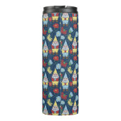 かわいい庭の格言と花パーソナライズされた タンブラー (裏面)