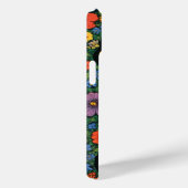 かわいい庭の芸術 | かわいい黒猫の花柄 Case-Mate iPhoneケース (裏面 / 右)