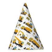 かわいい建築をテーマにした誕生日装飾紙 パーティーハット (右)