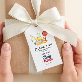 かわいい建築サンキューベイビーシャワー特典 ギフトタグ