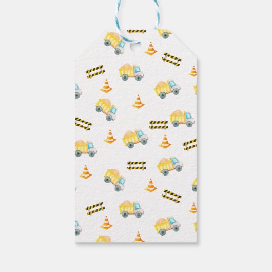 かわいい建築サンキューベイビーシャワー特典 ギフトタグ (裏面)