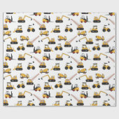 かわいい建築タイルパーティー ラッピングペーパー (フラット)