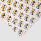 かわいい建築ダンプトラックハッピーバースデー 薄葉紙 (詳細)