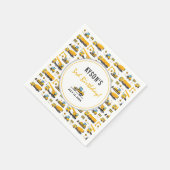 かわいい建築ダンプトラックパーティーデコール紙 スタンダードカクテルナプキン (角)