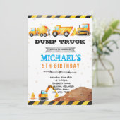 かわいい建築テーマパーティーの招待 招待状 (スタンド正面)