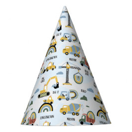 かわいい建築テーマ誕生日パーティー パーティーハット