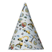 かわいい建築テーマ誕生日パーティー パーティーハット (右)