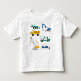 かわいい建築トラックシャツ トドラーTシャツ