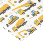 かわいい建築トラックパターンテーブルの装飾 テーブルクロス (アングル)